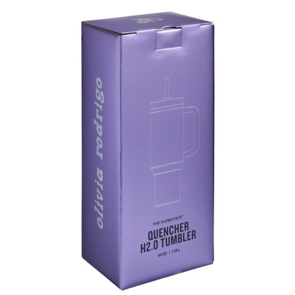 Olivia Rodrigo x Stanley New In Box Quencher H2.0 Tumbler 40 oz - Picture 9 of 12